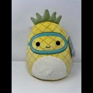 Squishmallows 8" Maui The Pineapple Summer Plush Stuffed Animal Toy